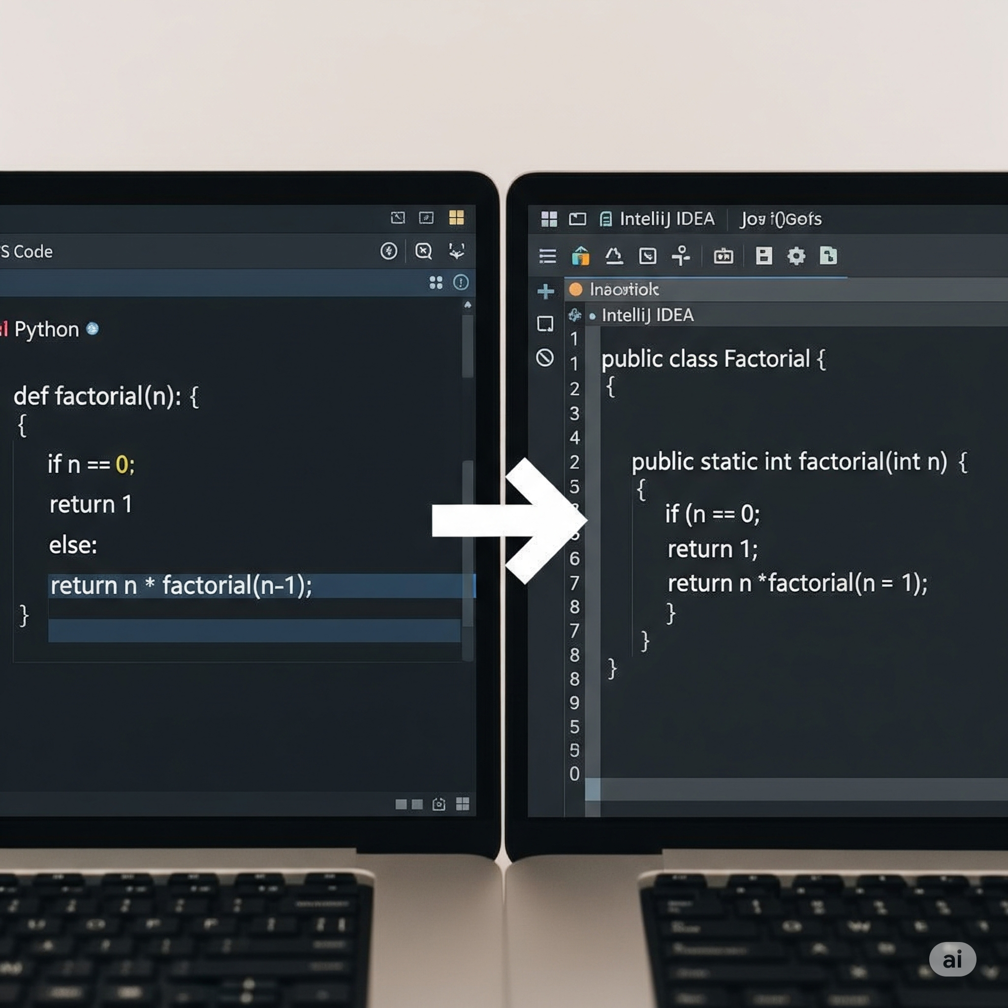 Convert Python to Java