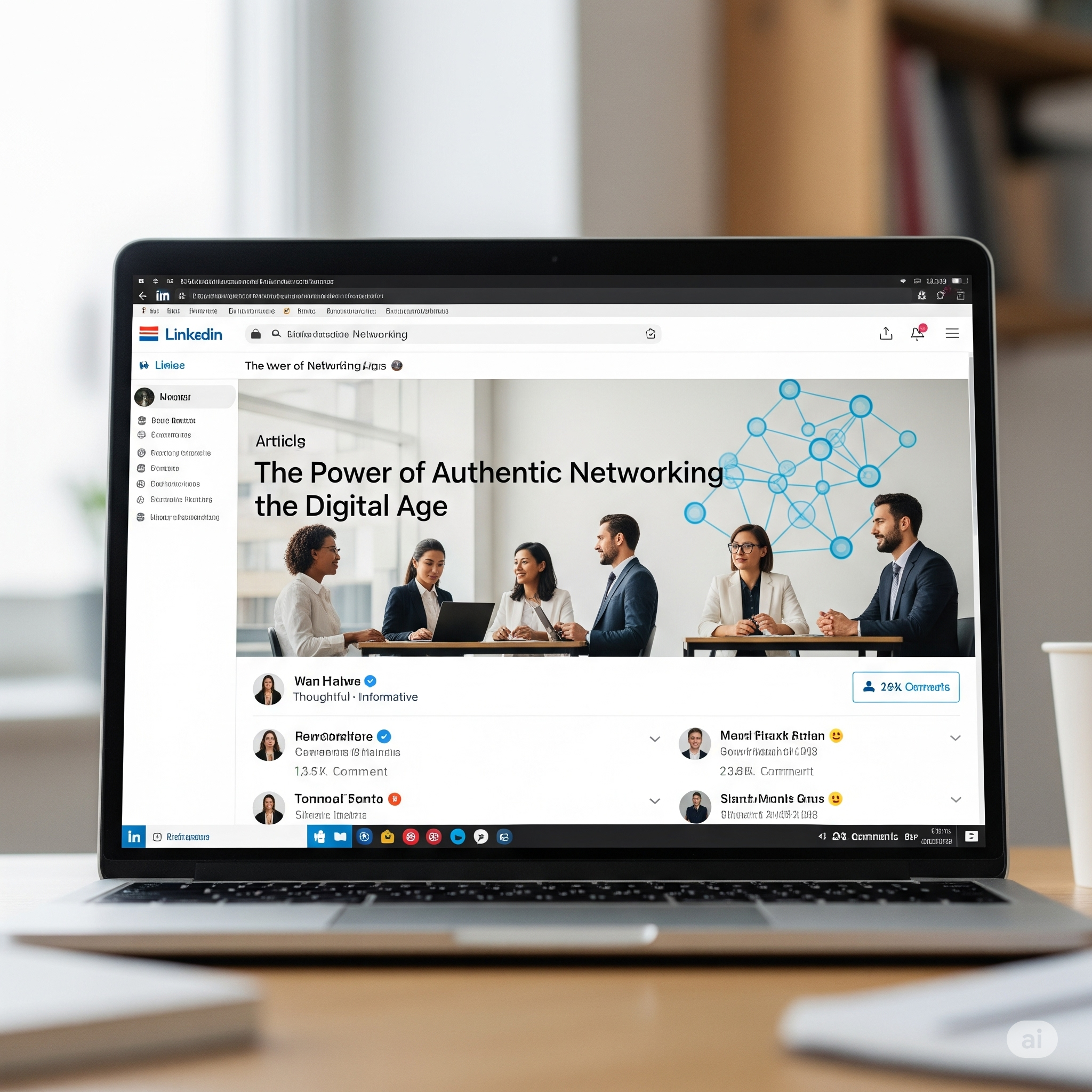 LinkedIn Networking Post