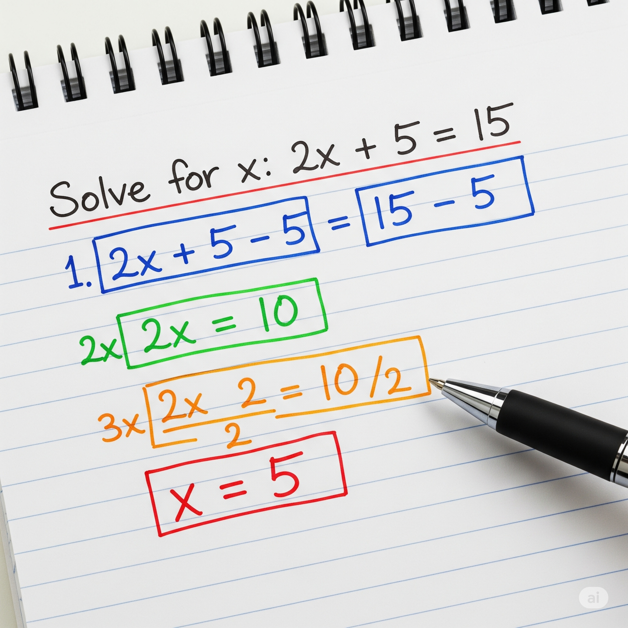 Step-by-Step Math Tutor