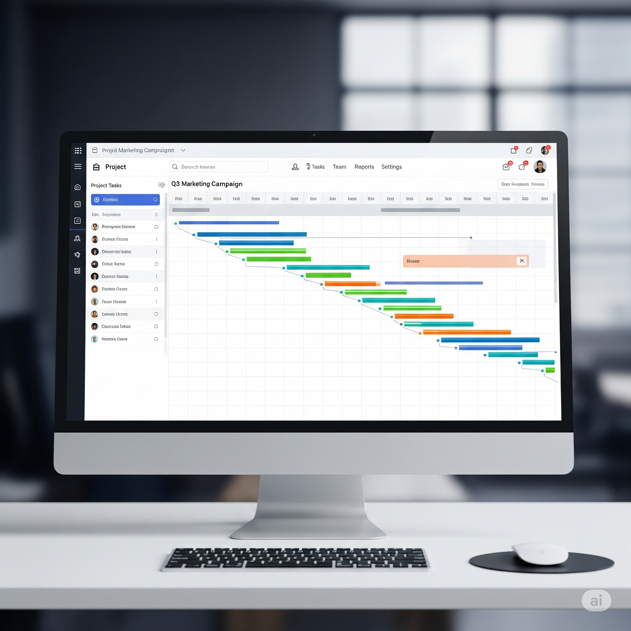 Simple Project Timeline
