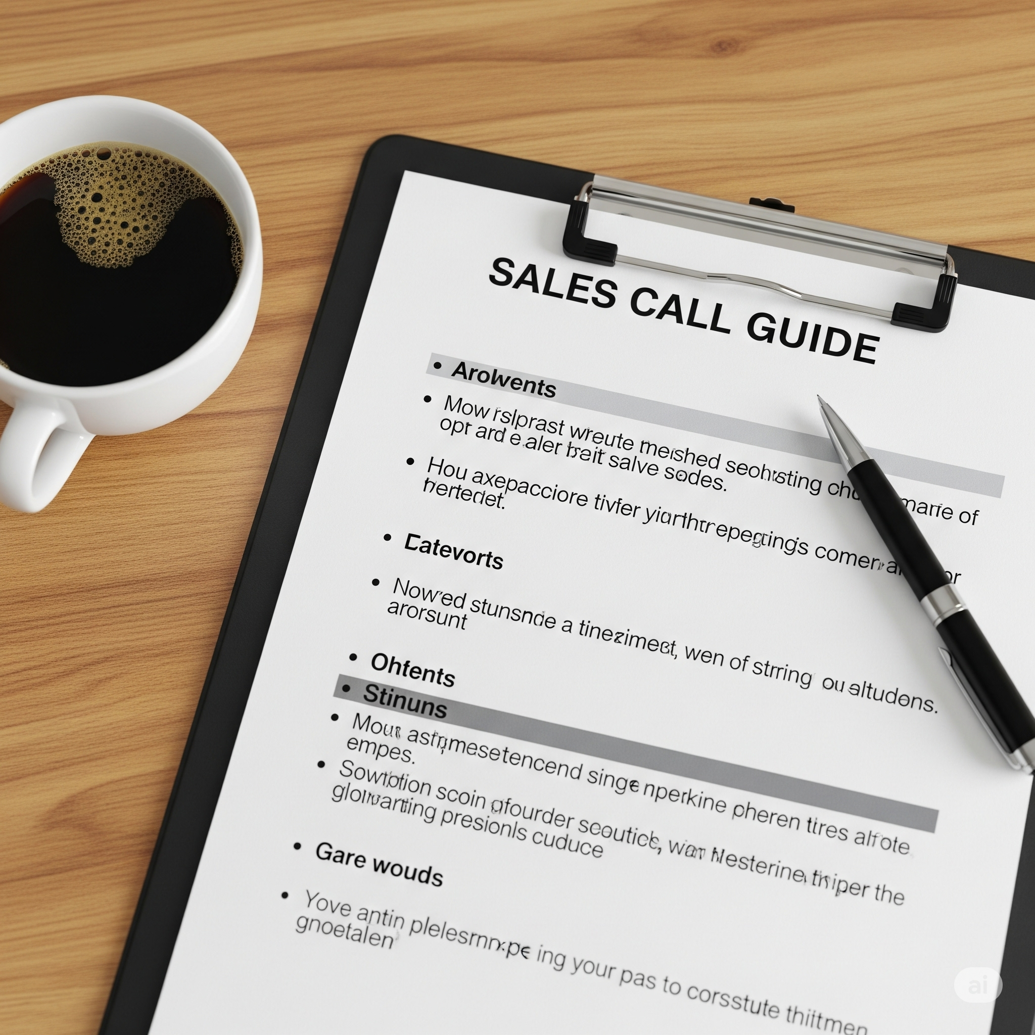 Sales Call Script