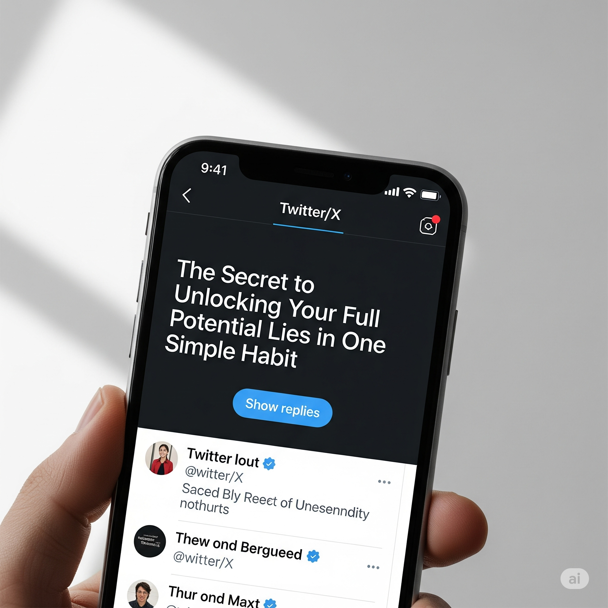 Engaging Twitter/X Thread
